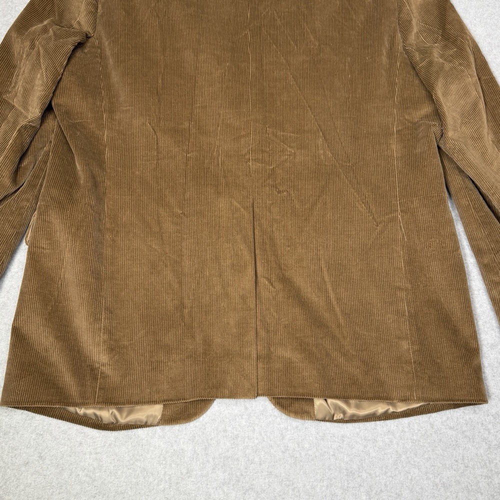 New Saddlebred Brown Corduroy Sport Coat Casual Blazer Men's Size 42 Short NWT - Picture 12 of 12